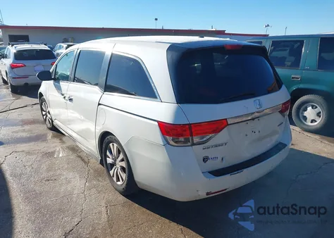 2016 Honda Odyssey Se z USA, uszkodzony, nr VIN 5FNRL5H39GB121678